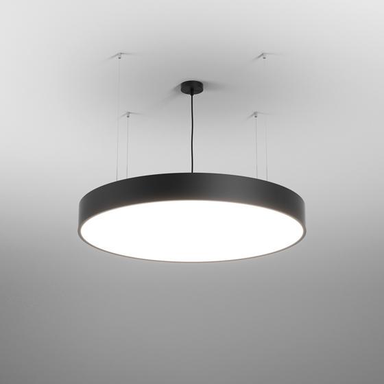 Hanging Lamps, BIG SIZE next round LED suspended, AQForm