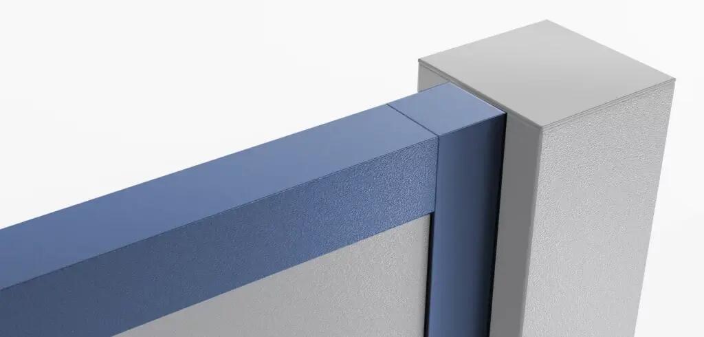 Fences, Modern Module Fence 60 – Sliding Gate, HurtownikGroup Sp. z o.o.