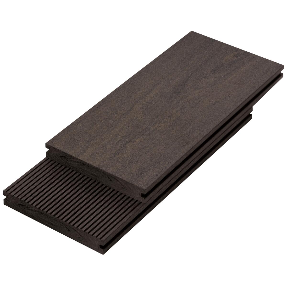 Terrassenbretter, Terrassendiele Bruggan MultiColor Wenge, WOODPLAST