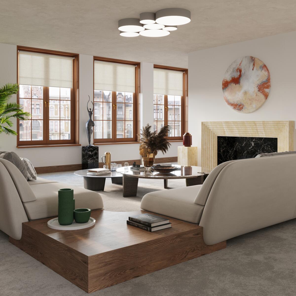 Plafon ARENA 35 szara | SL.0122 | SOLLUX LIGHTING - ArchiUp.com - A ...