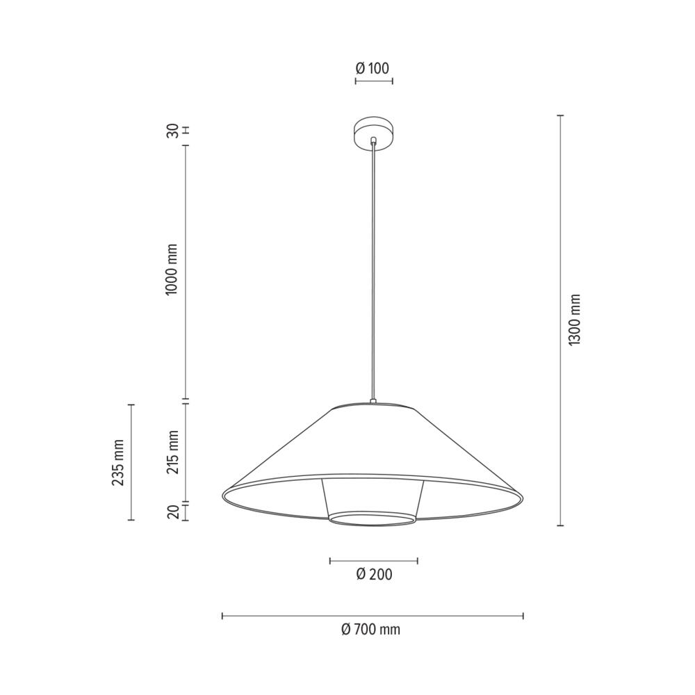 Hanging Lamps, AMIGO 1017408310848, BRITOP Lighting Sp. z o.o.
