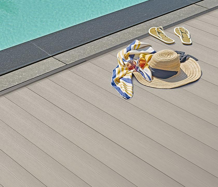 Deski tarasowe, Deski kompozytowe Majestic Massive Pro, Deceuninck Polska