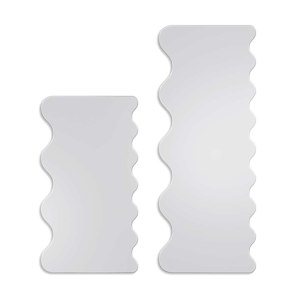 Lustra, Lustro Rumba – falowane do łazienki, GieraDesign