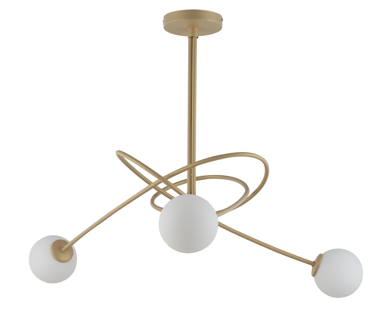 Lampy natynkowe, VELVET 3 PLAFON, Sigma Lighting