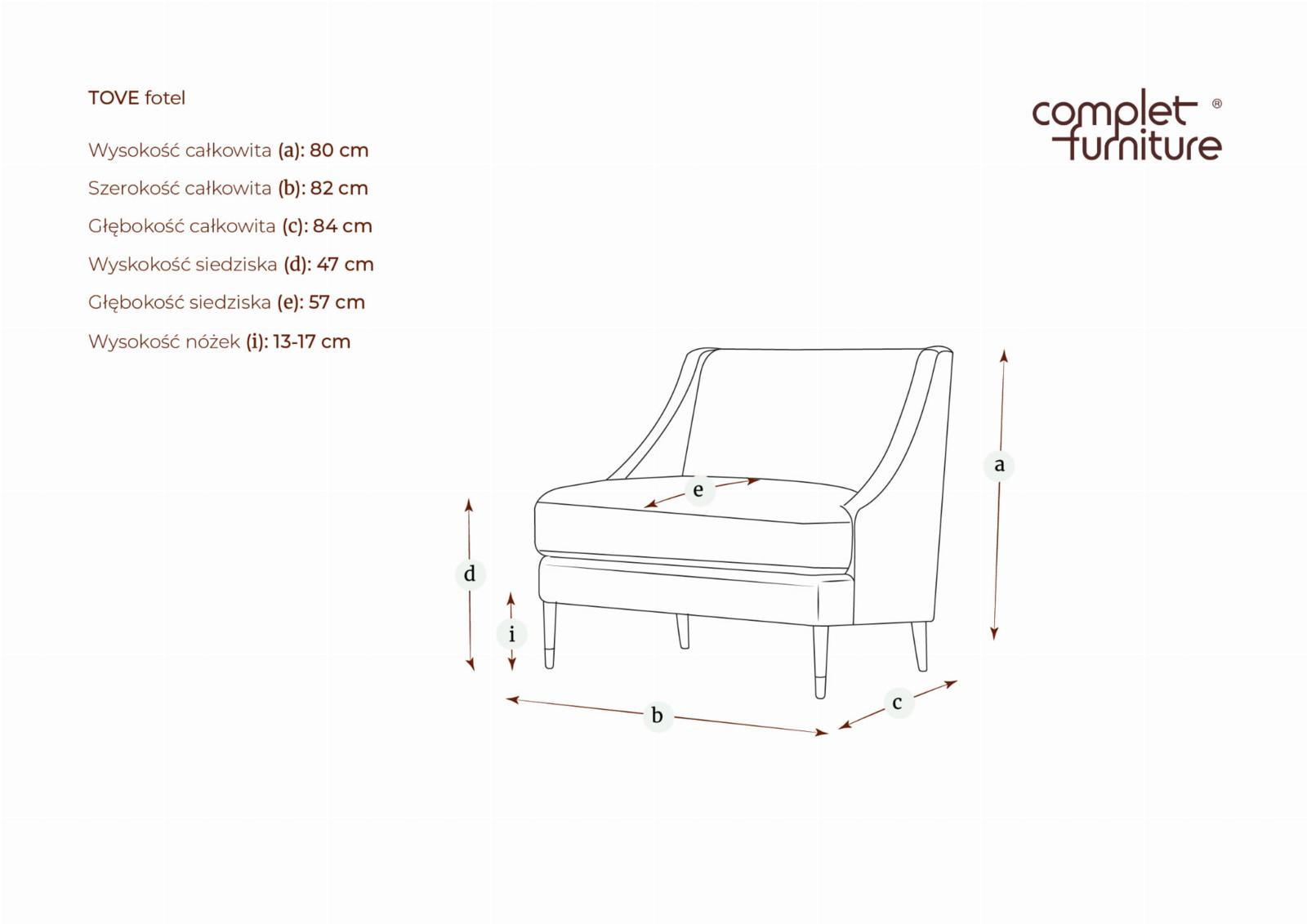 Armchairs, Armchair Tove, Complet Furniture