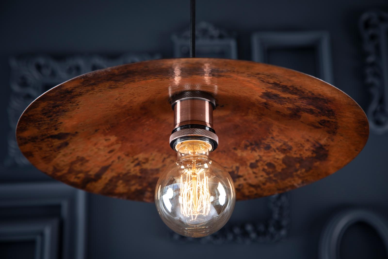 Hanging Lamps, Zanahoria - copper hanging lamp, Cerames