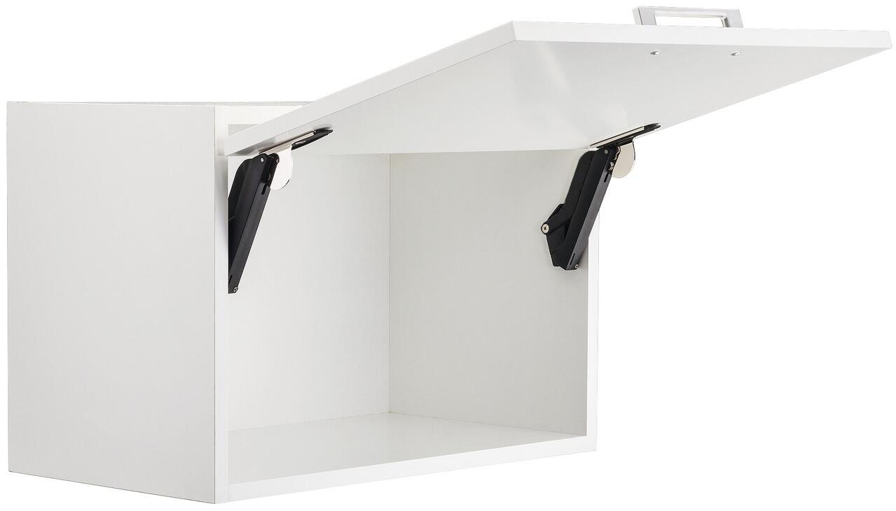 Furniture accessories, Hingeless one-piece flap fitting - Free Space 1.8 Push, Häfele Polska Sp. z o. o.