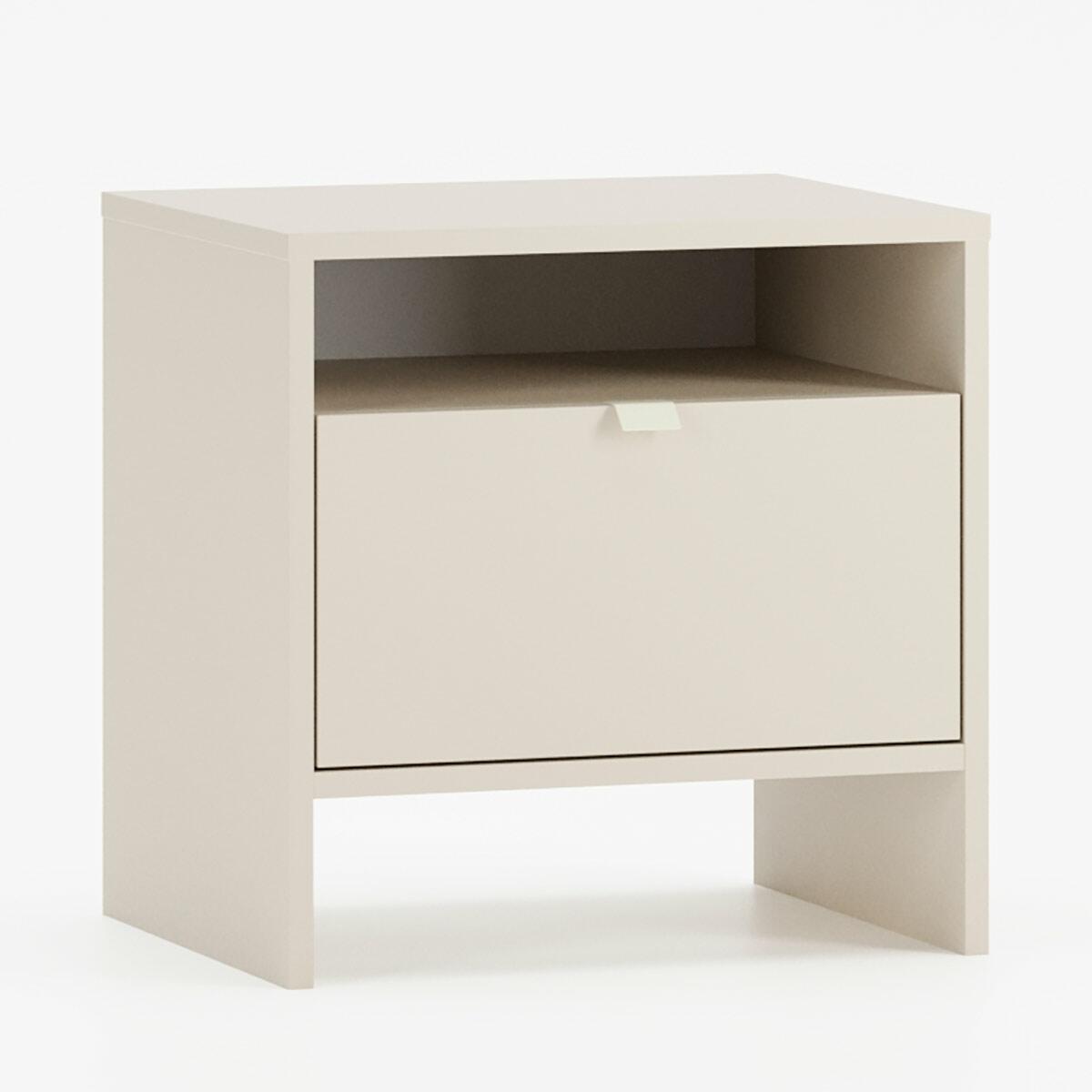Kontenery, Szafka nocna z wnęką i szufladą LAYERS LAY28, Górna Półka Sp. z o. o.