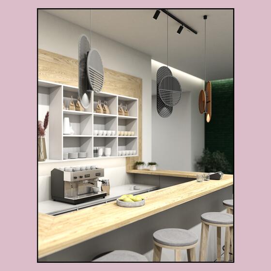 Lampy zwieszane, IKI LED zwieszana, AQForm