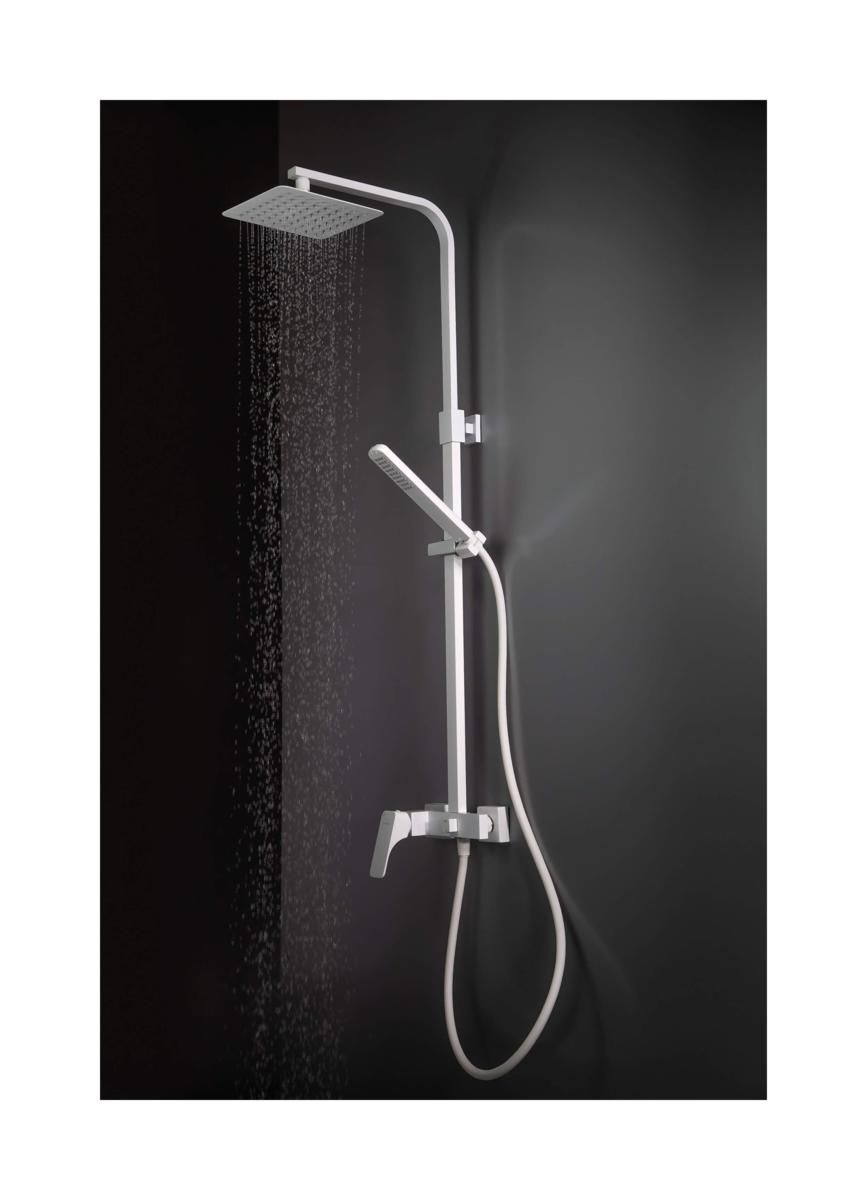 Overhead shower NAC 01QM Deante A free BIM & CAD