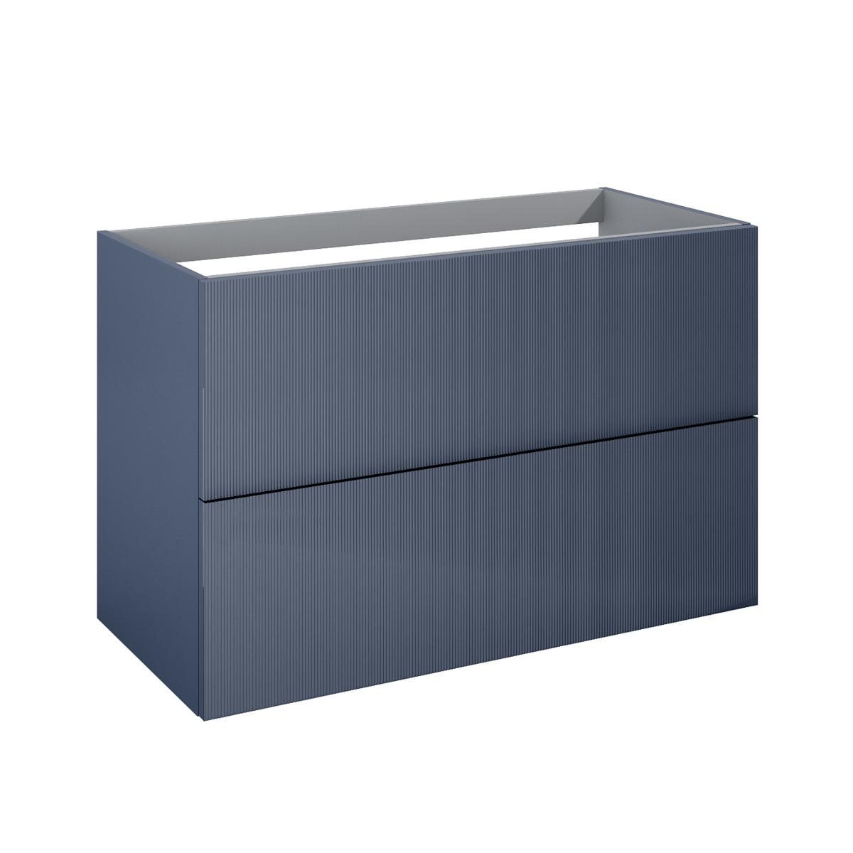 Cabinets, UNIT SOHO 100 2DR NAVY BLUE MATT, ELITA