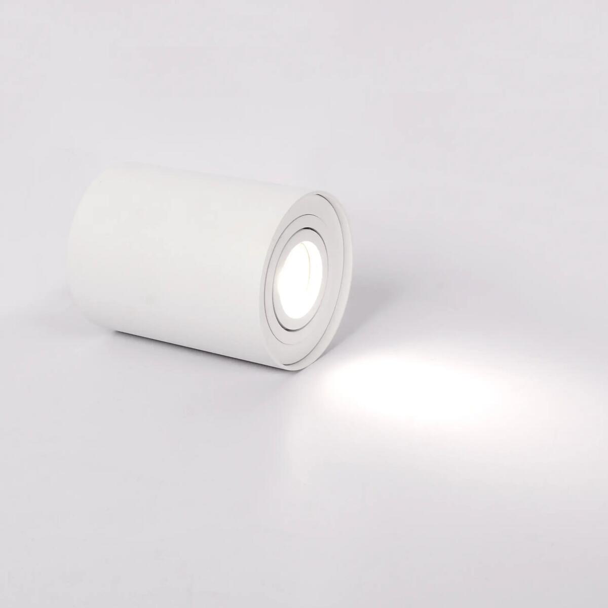 Lampes encastrées, Leila tube 1xGU10 white CL0101-WH, YASKR SPÓŁKA Z OGRANICZONĄ ODPOWIEDZIALNOŚCIĄ