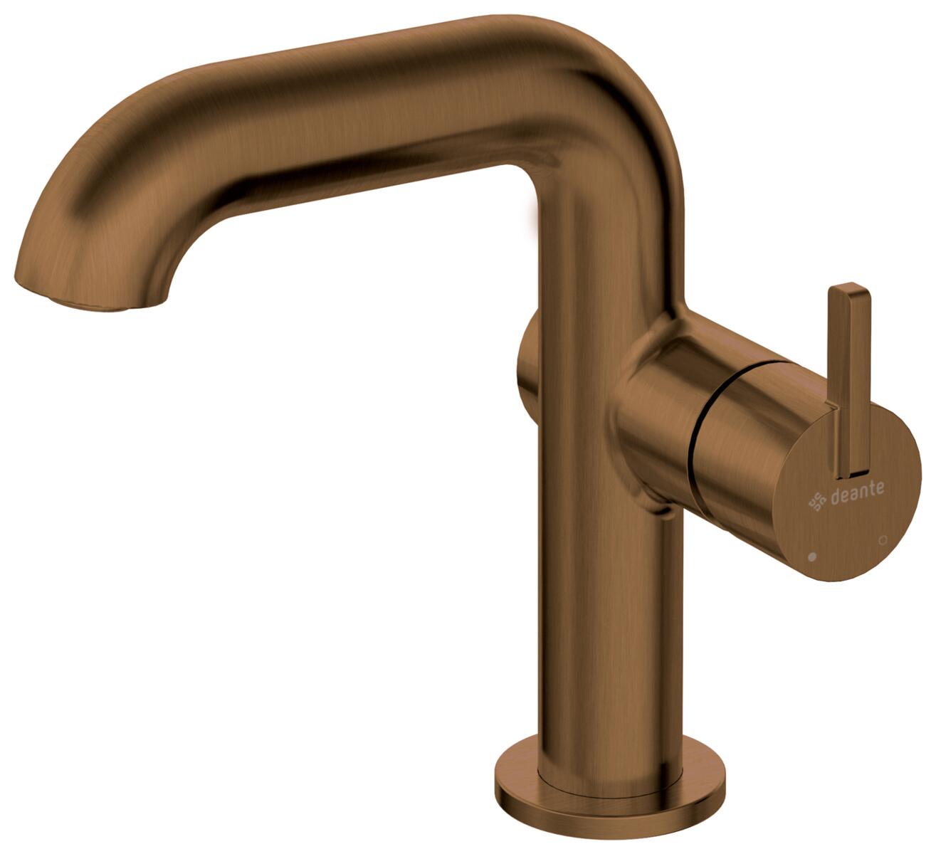 Baterie umywalkowe, SILIA Bateria umywalkowa z prostokątną wylewką, Deante