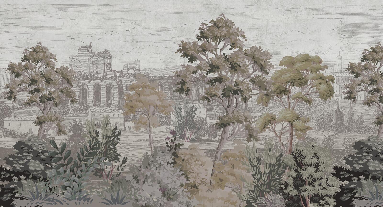 Wallpapers, Romanesque, Muraspec