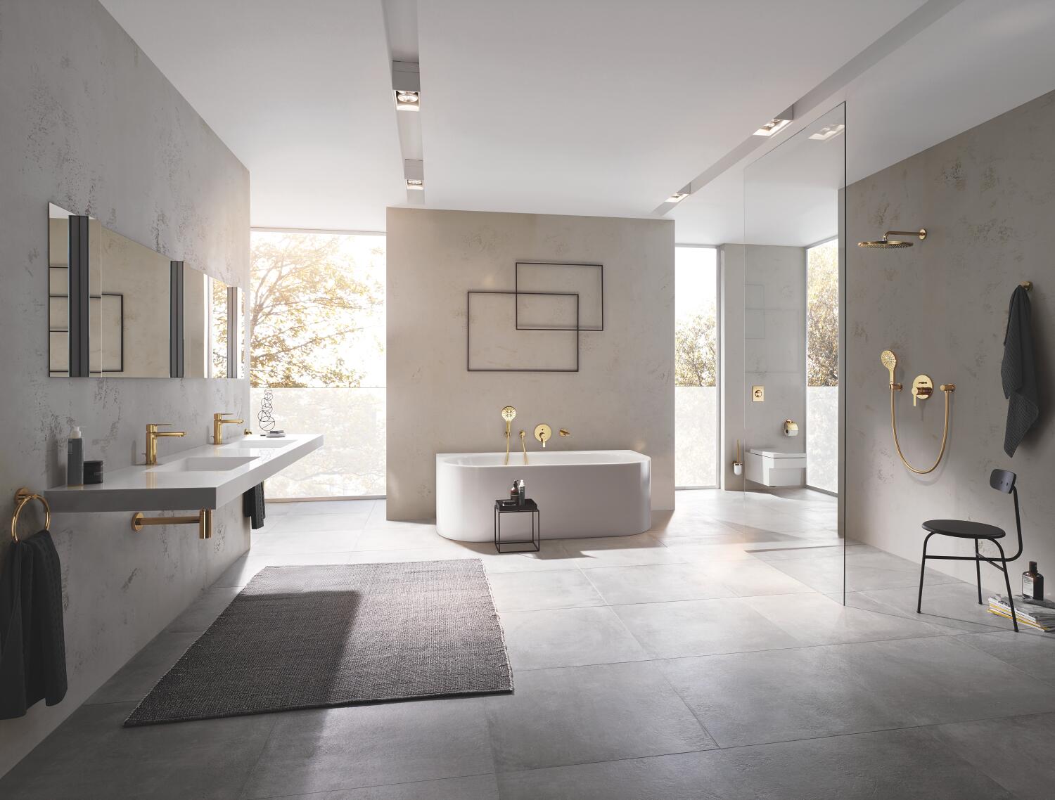 Essentials Uchwyt na papier 40367GL1 | 40367GL1 | GROHE - ArchiUp.com ...