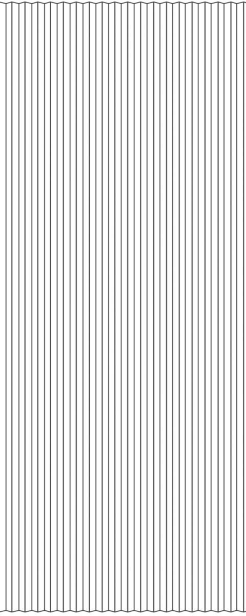 Acoustic panels, V-cut panels corduroy, Fovere