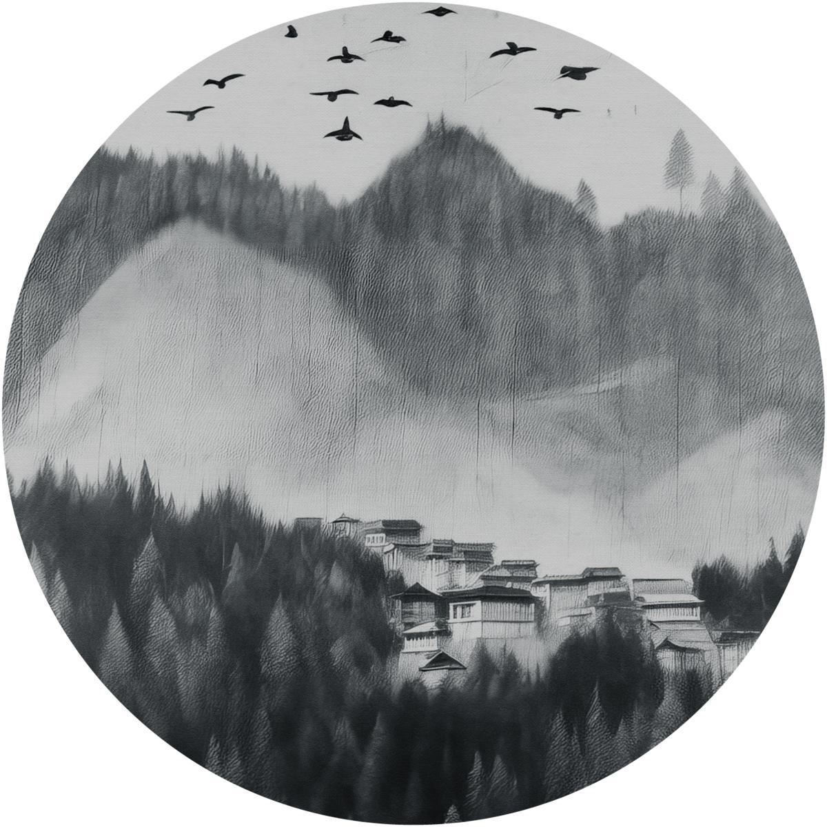 Tapeta Koło Tenebis Tapeta Koło Tenebis Wall Art sp z o.o