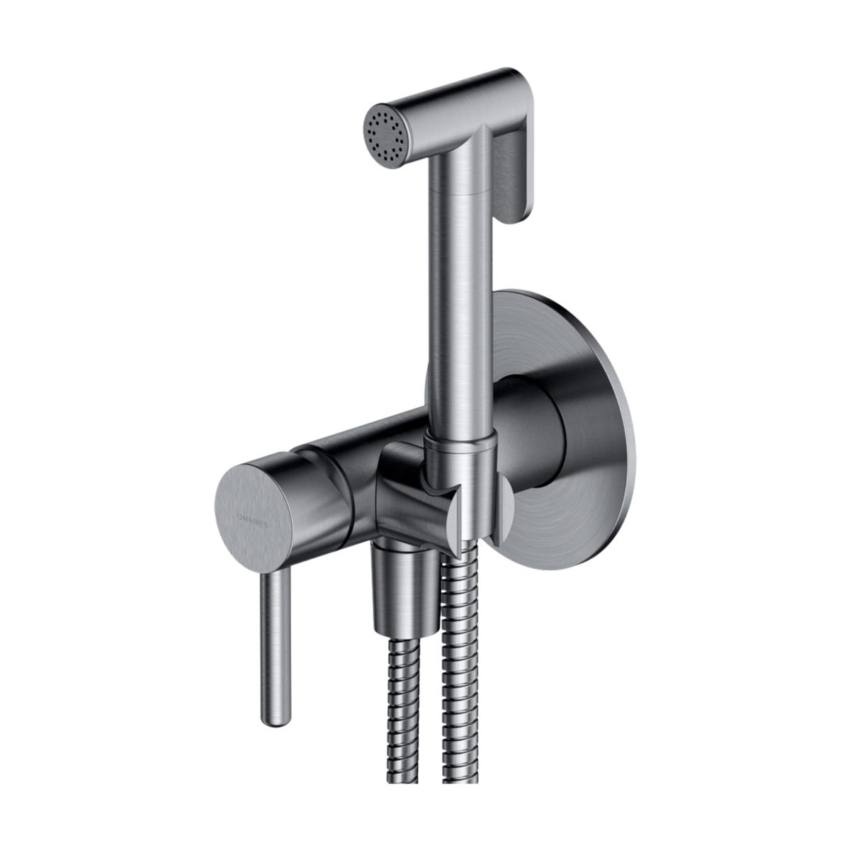 Bidet Taps, Y  |  bidet system for concealed installation,  nickel, OMNIRES