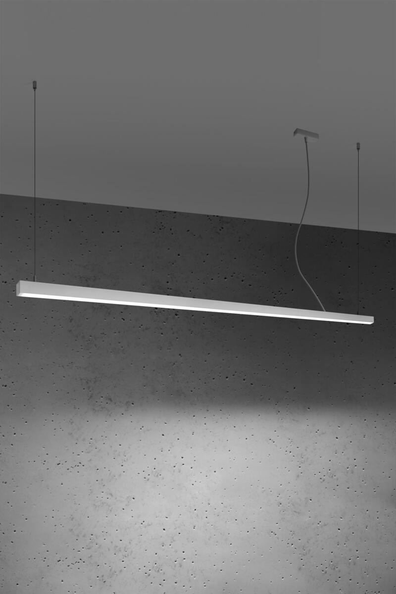 Lampy zwieszane, Lampa wisząca PINNE 200 biała 4000K, Thoro Lighting Sp z o.o.