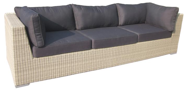 Sofy i Kanapy, Kanapa ogrodowy 3os WEST, Miloo