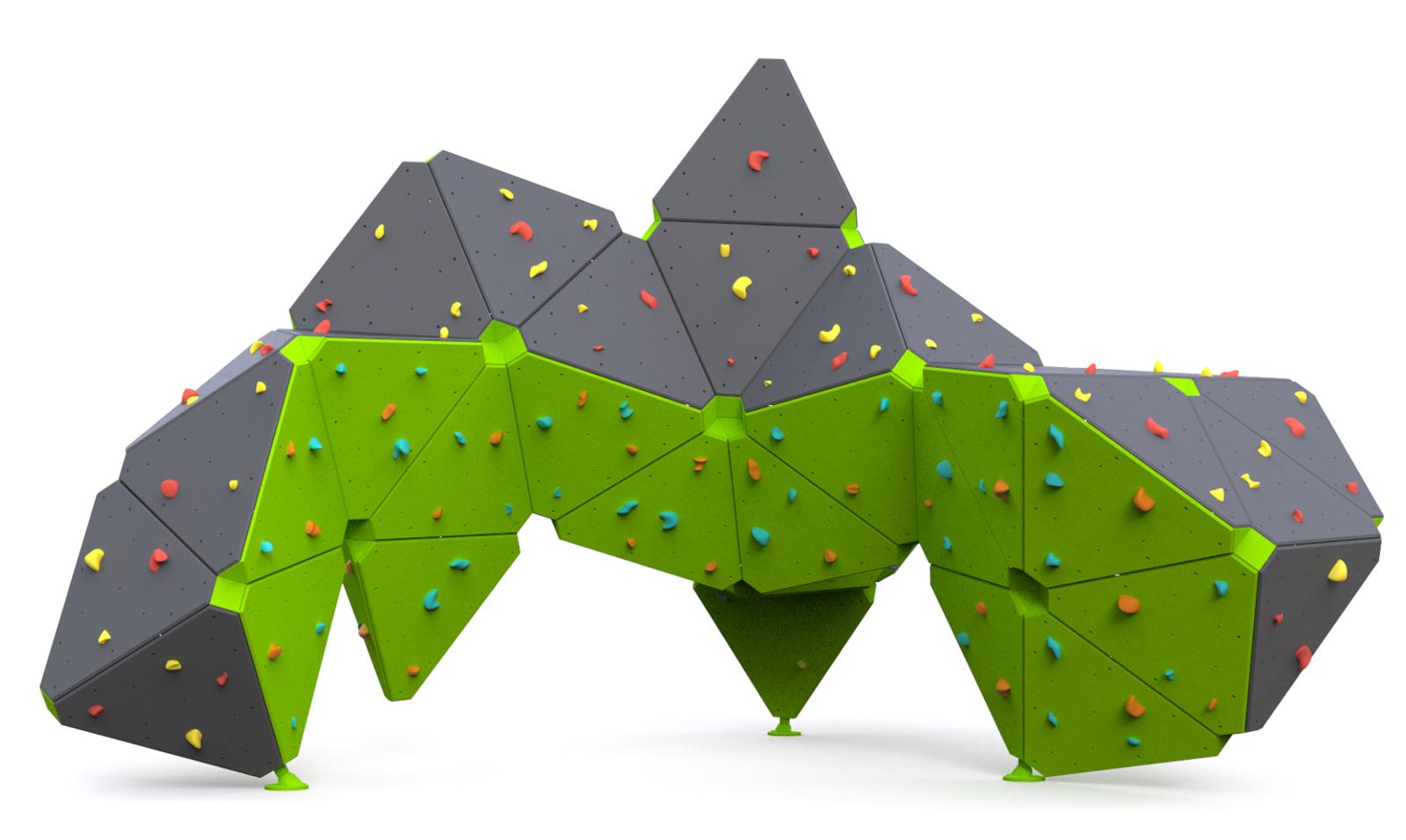 Climbing walls, Climbing wall ZigZag Boulder Z006, Grupa Techramps