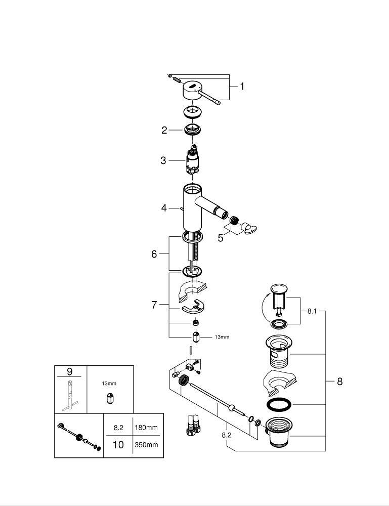 Accessoires, , GROHE