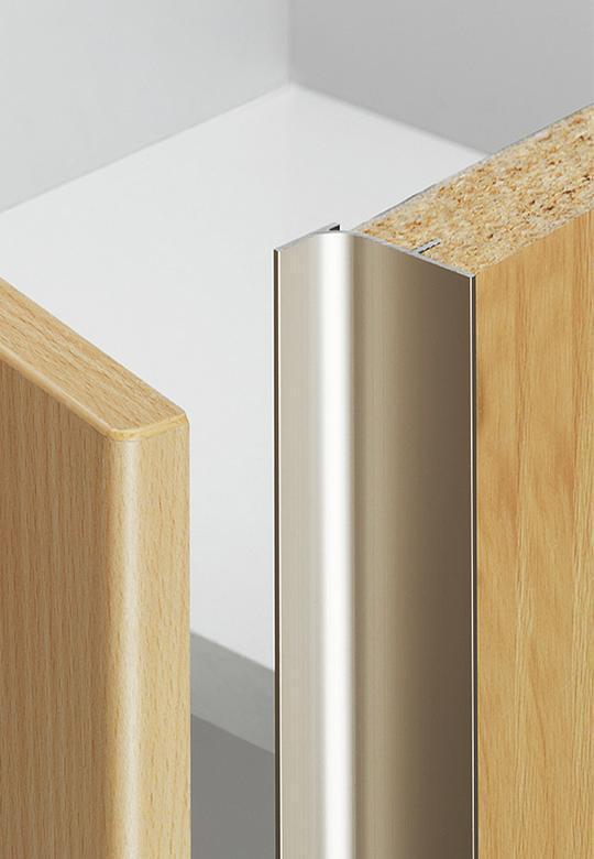 Furniture accessories, The vertical handle-less rail L, PEKA