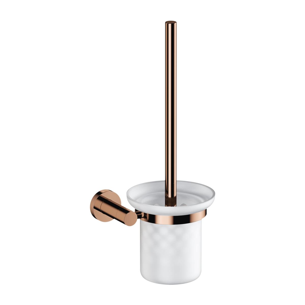 WC Accessories, MODERN PROJECT  |  wall-mounted toilet brush, copper, OMNIRES