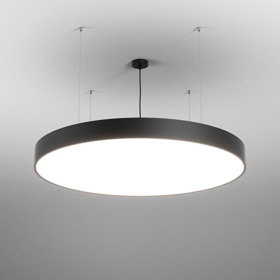 Hanging Lamps, BIG SIZE next round LED suspended, AQForm