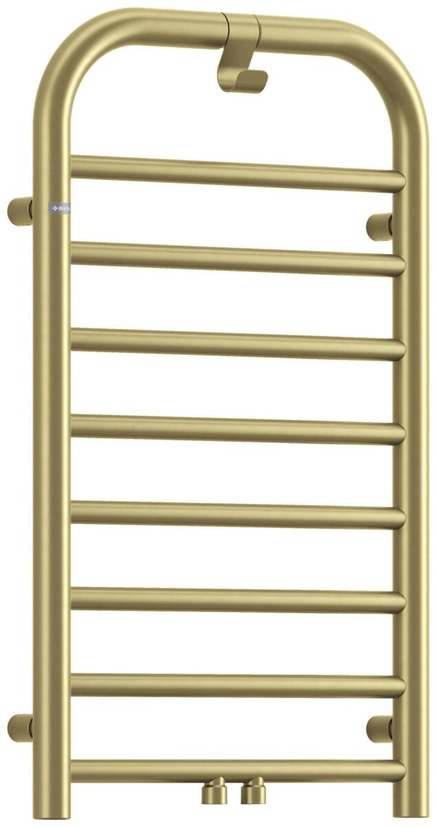 Grzejniki, SILIA - Grzejnik łazienkowy - wysokość 85 cm - złoty mat - AGI_RG31, Deante