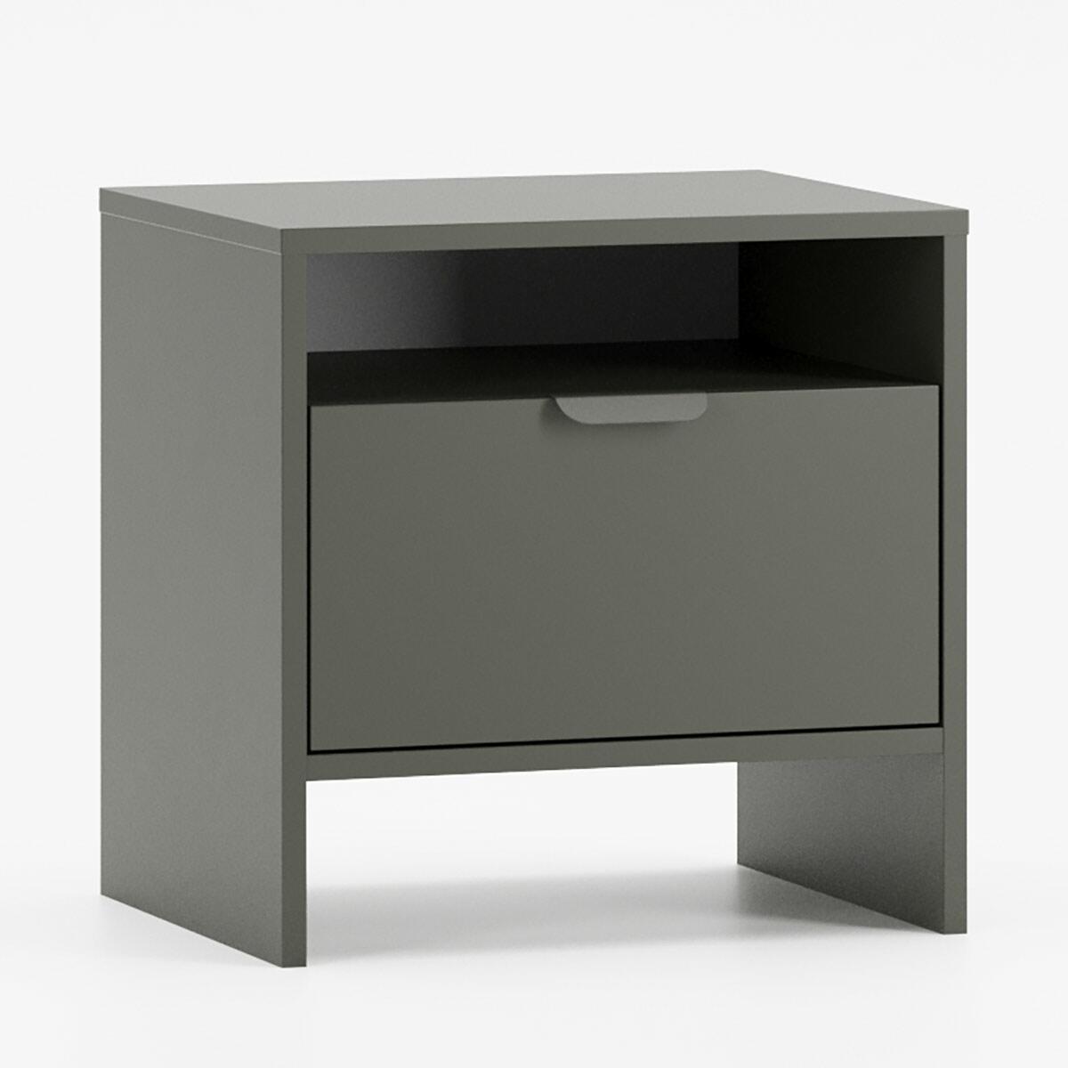 Kontenery, Szafka nocna z wnęką i szufladą LAYERS LAY28, Górna Półka Sp. z o. o.