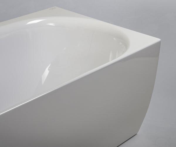Corner Baths, RAVON Neo Left wall-mounted freestanding bathtub, RAVON