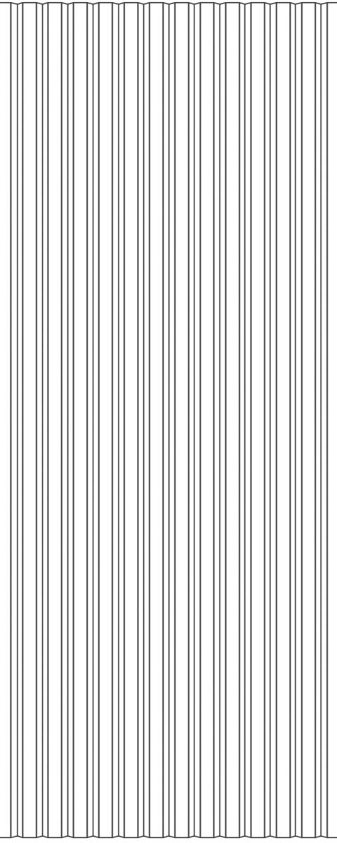 Acoustic panels, V-cut panels corduroy, Fovere