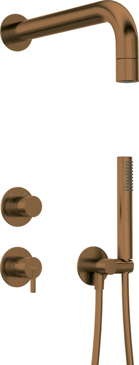 Shower Faucets, SILIA Concealed shower set, with a fixed shower head, Deante