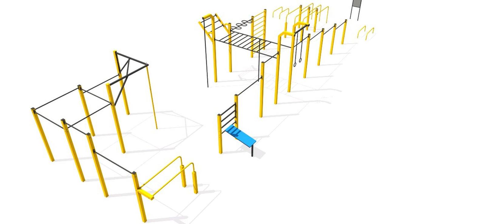 トップス hlvtc form flow rig Flowpark Street Workout Custom Line XXL | Flowpark Street Workout