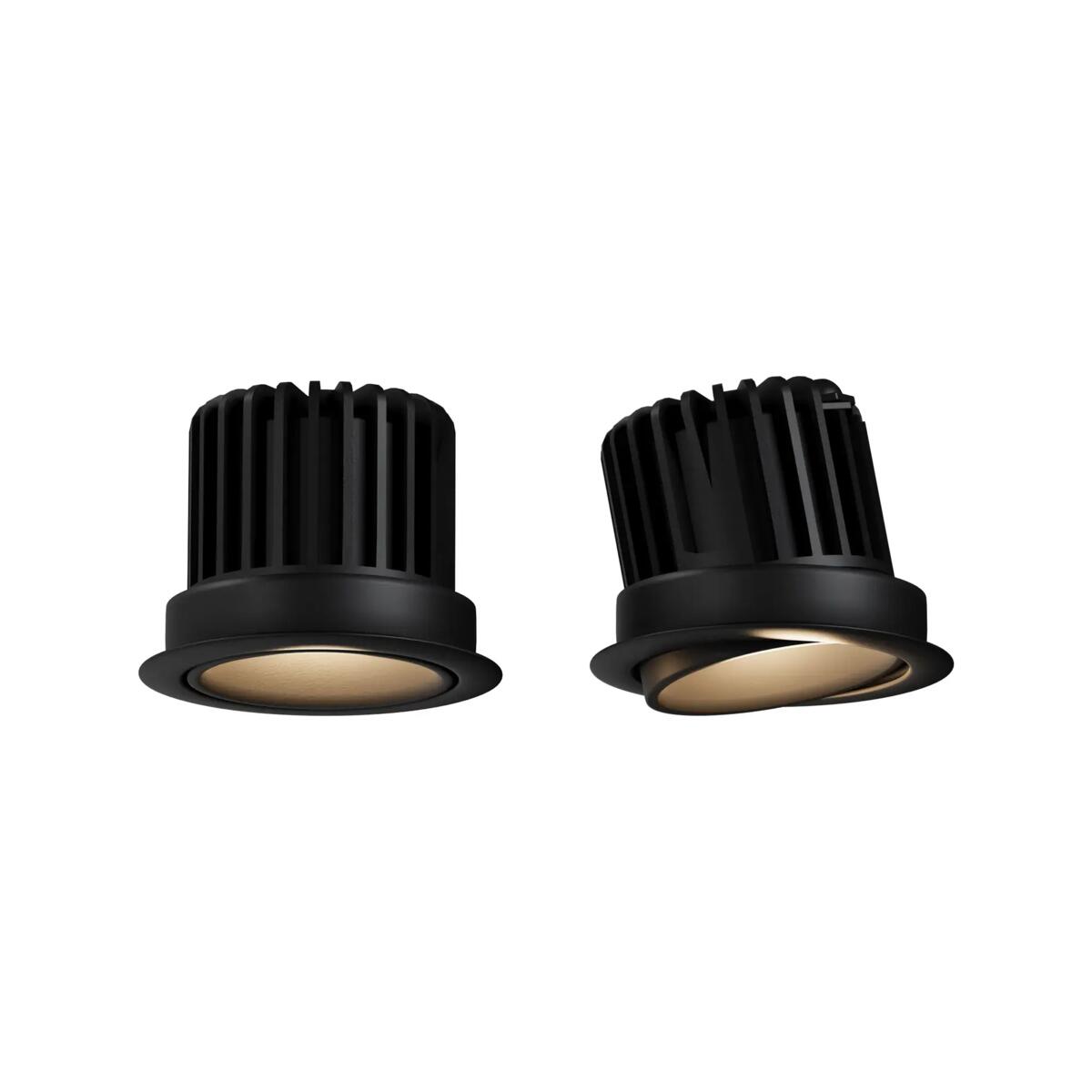 Recessed Lamps, Pik LED black recessed eyelet RL0106-CCT-BK, YASKR SPÓŁKA Z OGRANICZONĄ ODPOWIEDZIALNOŚCIĄ