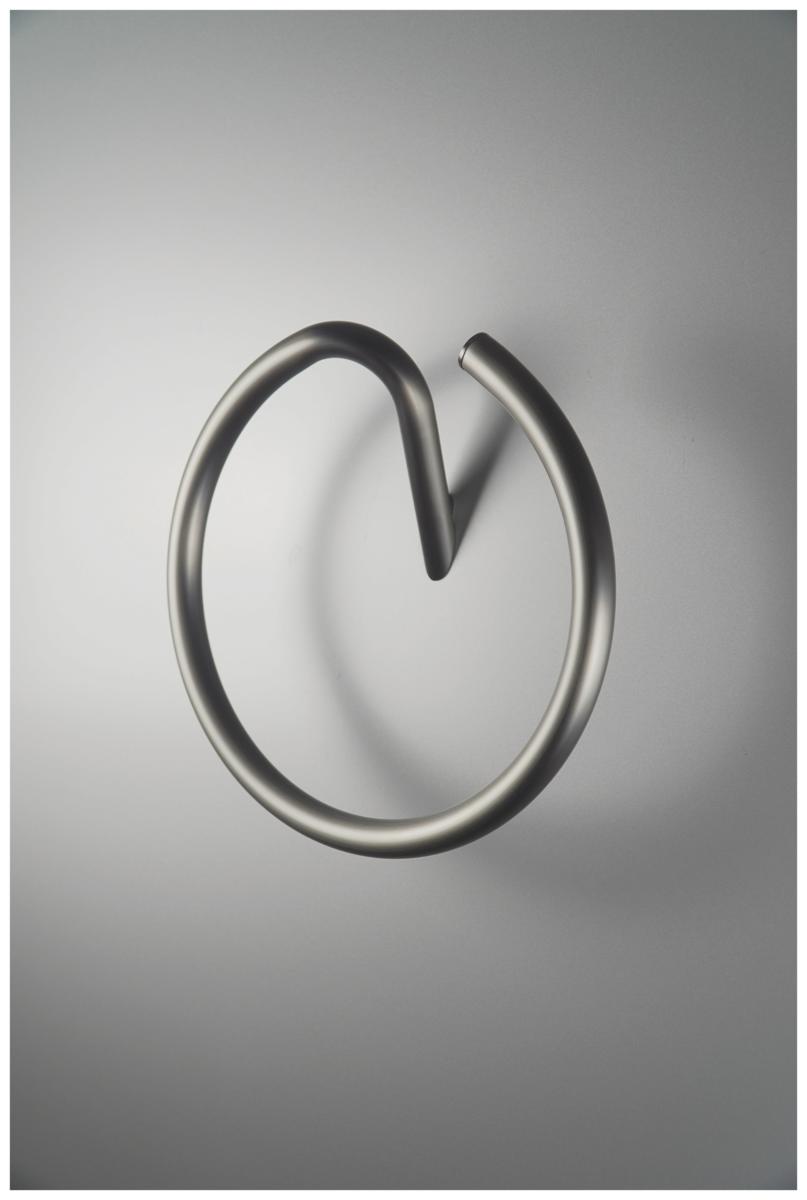 Badezubehör, SILIA Wand-handtuchhalter - rund, Deante