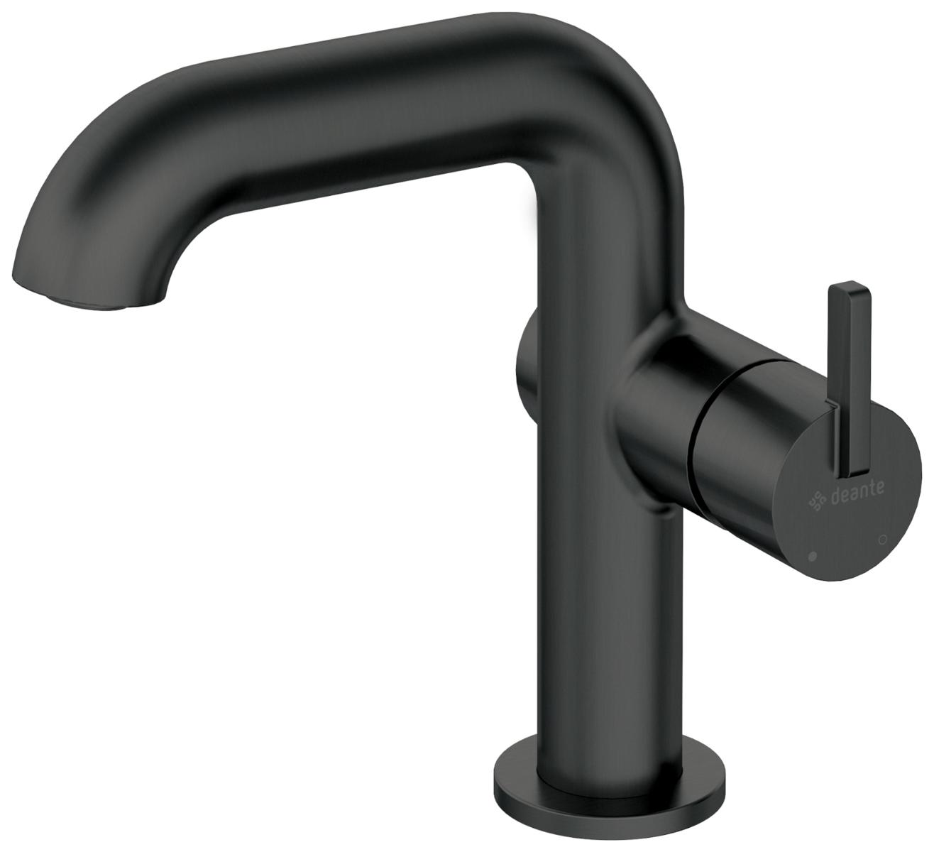 Baterie umywalkowe, SILIA Bateria umywalkowa z prostokątną wylewką, Deante