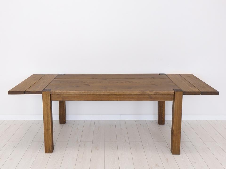 Tables, Pine Wood Dining Table Rustyk 1 - 90 x 140 / 160 / 180 cm, SEART