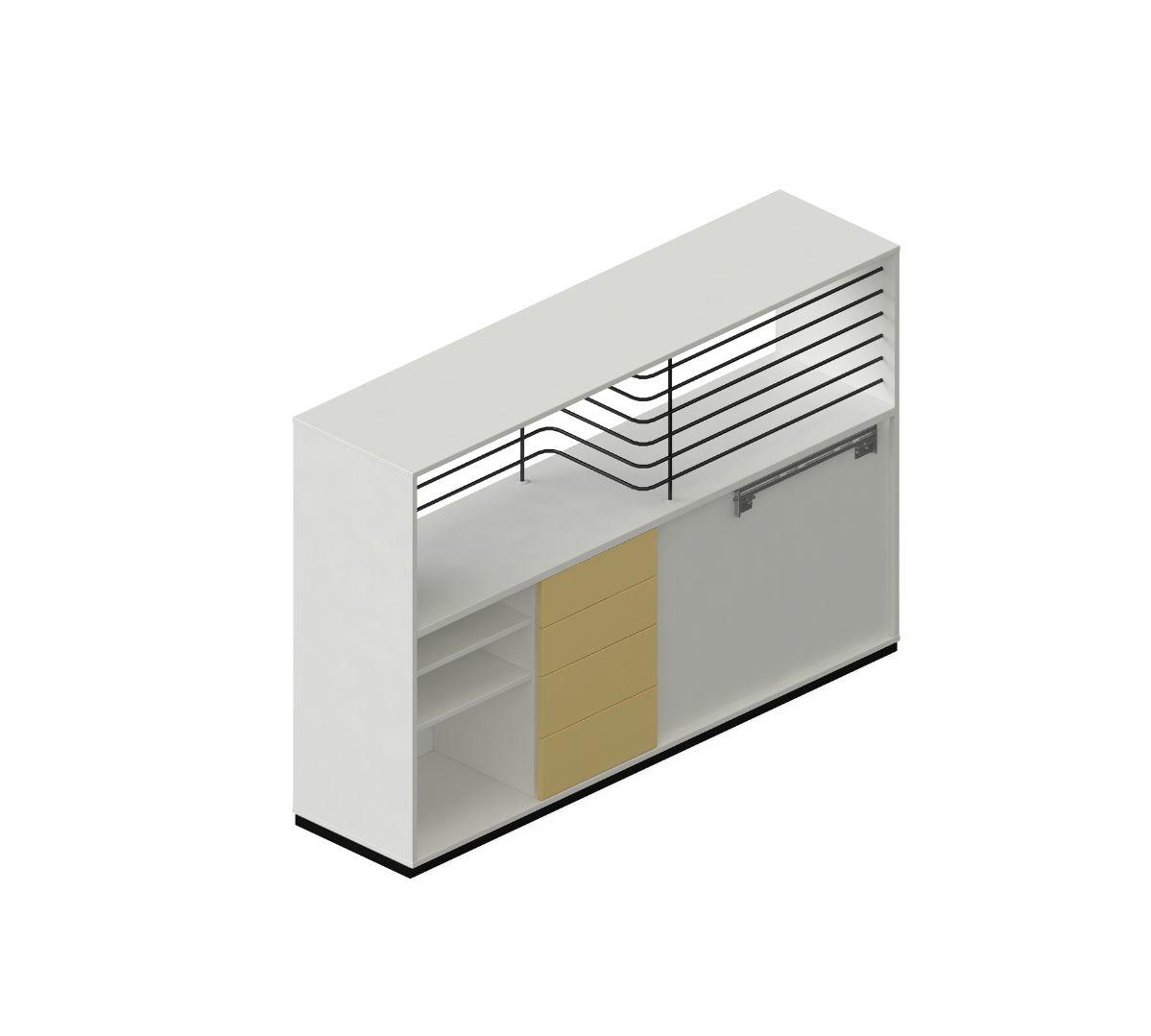Cabinets, Double-sided cabinets, Nowy Styl