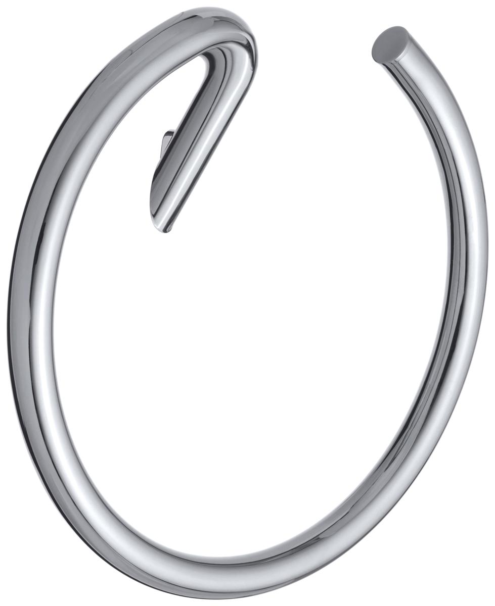 Badezubehör, SILIA Wand-handtuchhalter - rund, Deante