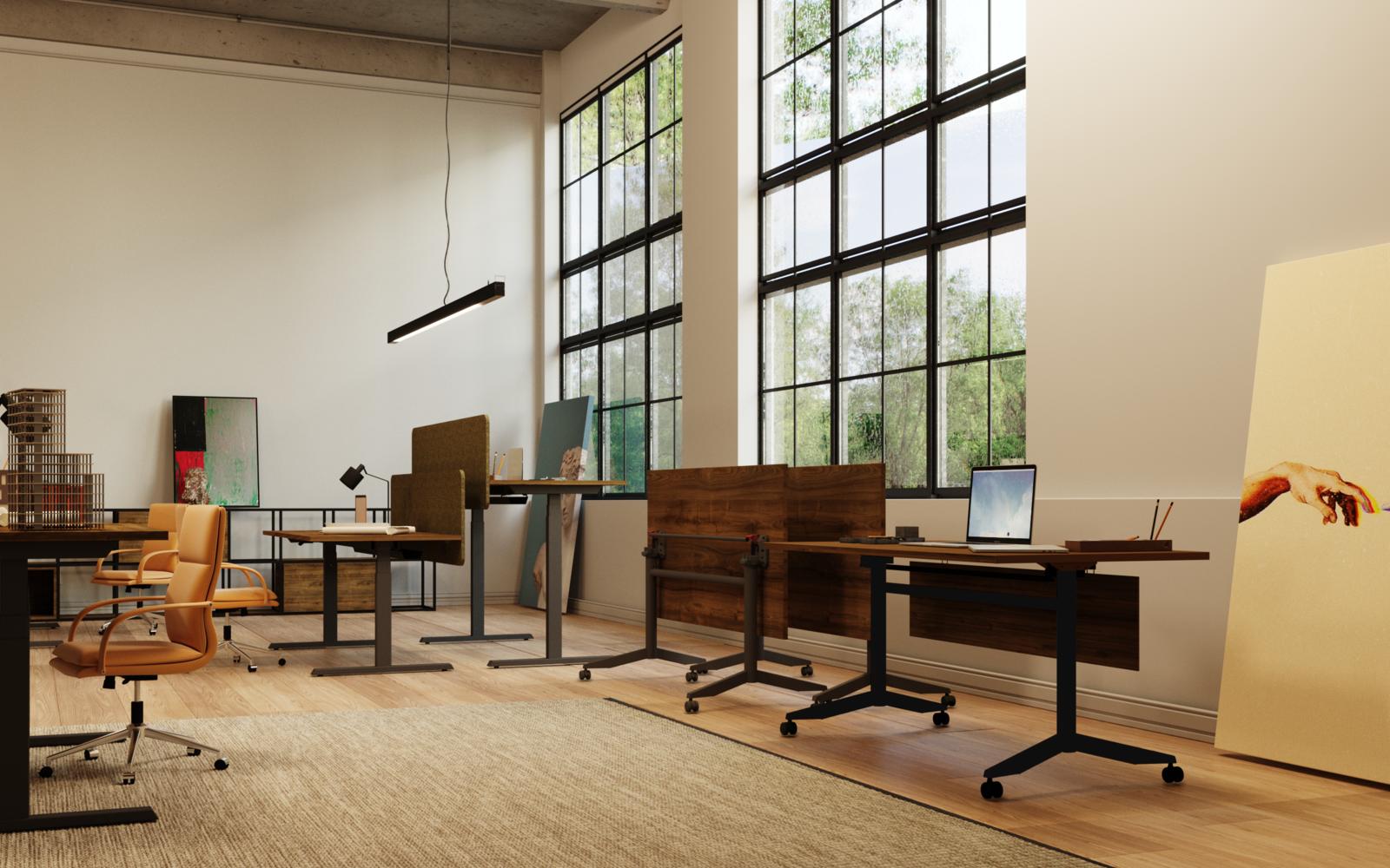 Desks, Lano-E 300 collection, MARO Office Furniture