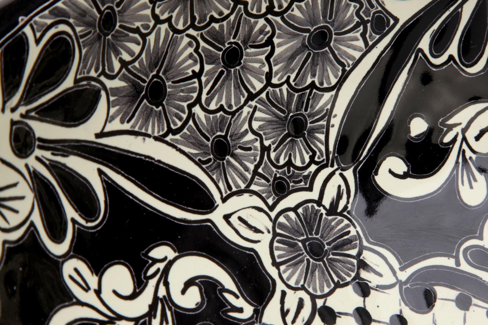 Over countertop washbasins, Serena - hand-painted countertop washbasin from Mexico, Cerames