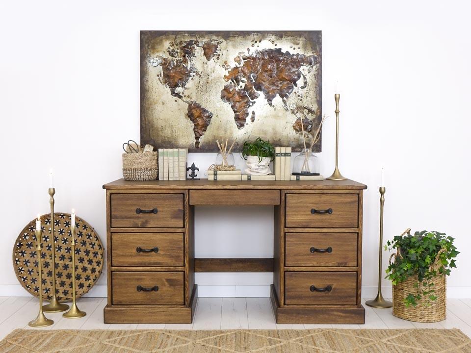 Desks, Pine wood desk Rustyk 1, SEART