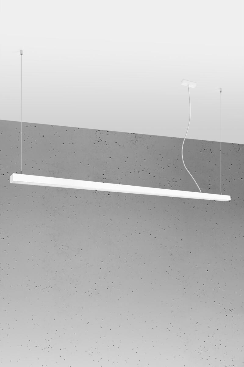 Lampy zwieszane, Lampa wisząca PINNE 200 biała 4000K, Thoro Lighting Sp z o.o.