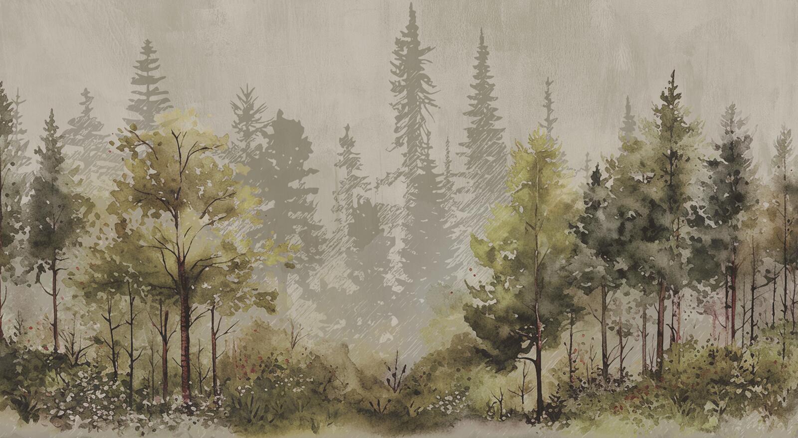 Wallpapers, Woodland, Muraspec