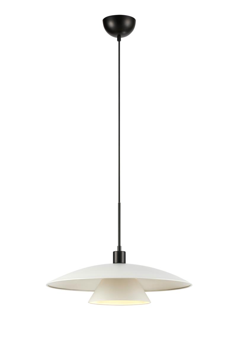 Lampy zwieszane, MILLINGE Pendant 1L Matt White/Black, Markslöjd Sp.z.o.o.