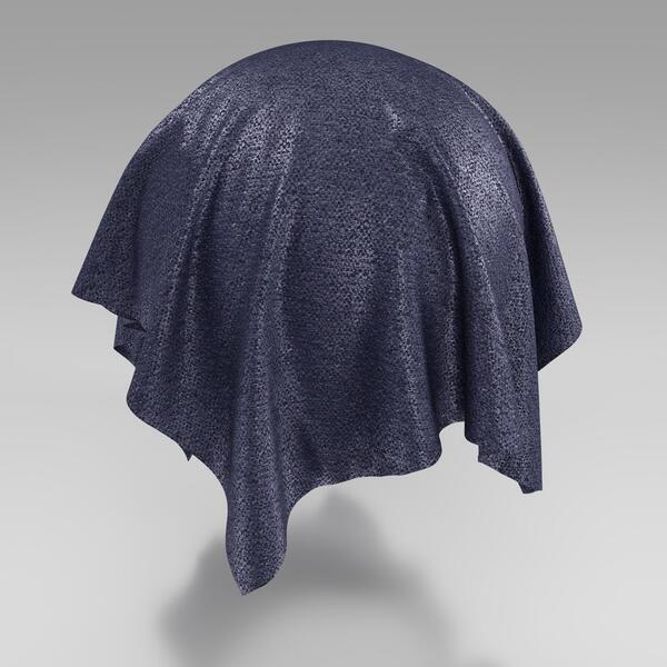 Textilien, Plain Blue Chenille 3596839, FibreGuard