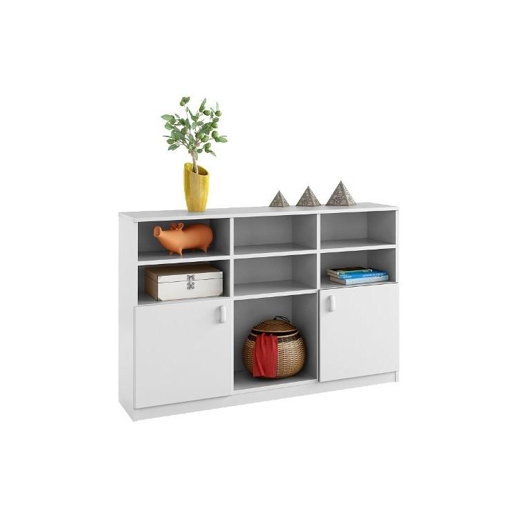 Regały i Biblioteczki, Regał 135 niski BASIC, MEBLIK