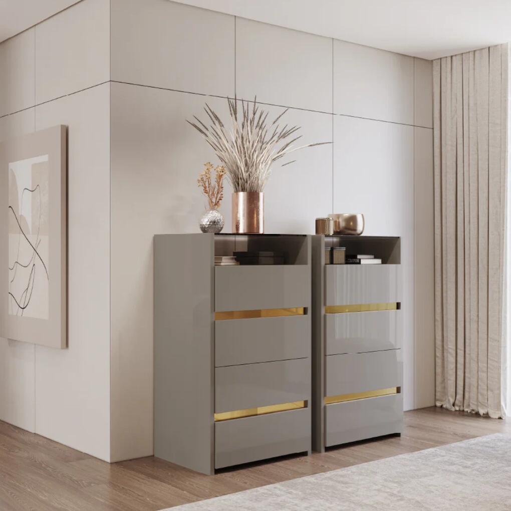 Kredensy i Komody, Komoda wysoka KUGHA, Pocco Novo